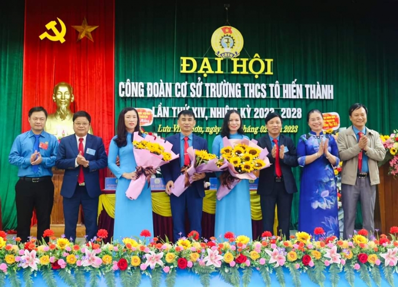 Thạch Hà: Đại hội điểm Trường THCS Tô Hiến Thành, nhiệm kỳ 2023 - 2028